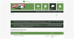 Desktop Screenshot of hotshotsgolf.com